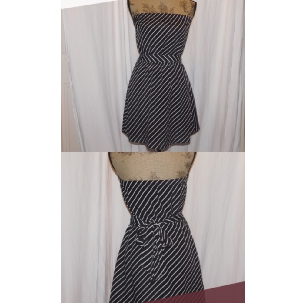 Express strapless dress